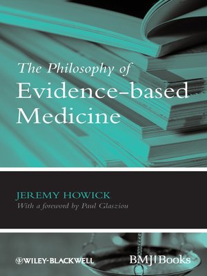 cover image of The Philosophy of Evidence-based Medicine